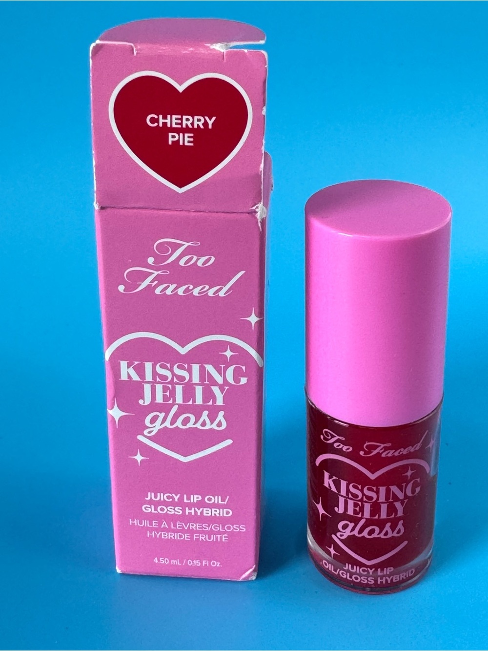 Too faced Kissing Jelly Hydrating Lip Oil Gloss